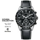 シチズン コレクション エコ ドライブ 時計 BL5496-11E CITIZEN Collection クロノグラフ カレンダー Made in Japan 日本製 腕時計 【お取り寄せ】