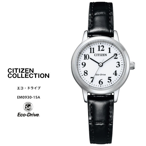 シチズン コレクション エコ・ドライブ 時計 EM0930-15A CITIZEN Collection シンプル ペア可能 ベーシック 腕時計 【あす楽】