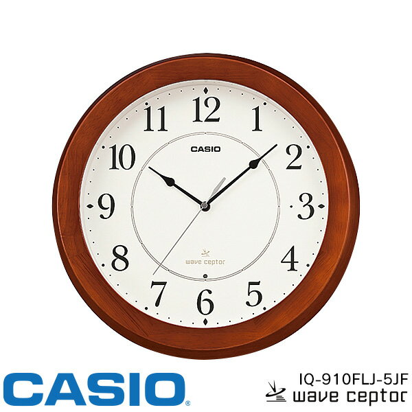 【電波 掛け時計 LED ライト】 カシオ IQ-910FLJ-5JF CASIO 電波掛時計 クロック スタンダード フルブライト 【お取り寄せ】 【02P26Mar16】 【RCP】