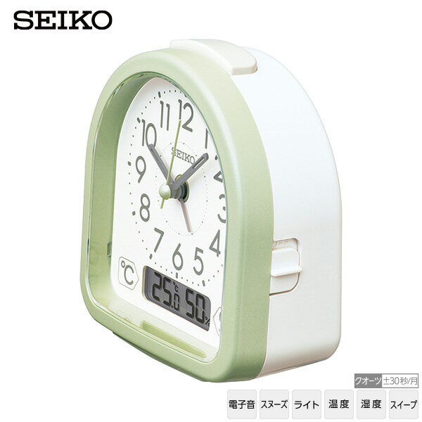 めざまし 時計 KR522M セイコー SEIKO ライト 電子音 温度 湿度 スイープ クオーツ クロック 【お取り寄せ】 [2]