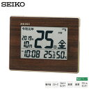 電波 掛 置 時計 SQ442B 温度 湿度 カレンダー 令和表示 デジタル セイコー SEIKO 【お取り寄せ】