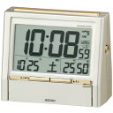 電波 デジタル 時計 音声 DA206G セイコー SEIKO 電波 クロック 置き時計 目覚し時計 カレンダー 音声時報 ライト 温度 湿度 【お取り寄せ】
