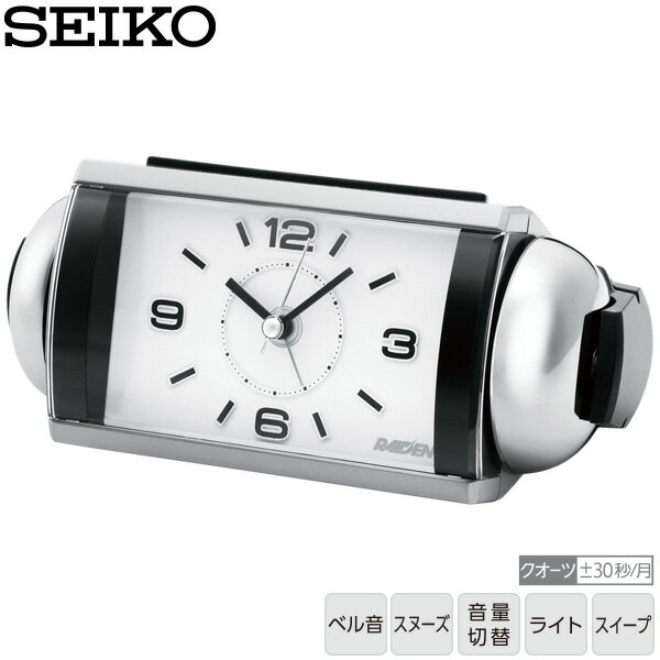 置き時計・掛け時計, 置き時計  NR442S SEIKO RAIDEN 02P03Dec16 RCP