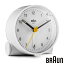 BRAUN ֥饦 BC01W 顼 å Alarm Clock ۥ磻  ̡ 饤 ڤ󤻡