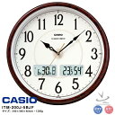 電波 掛 時計 カシオ ITM-200J-5BJF 温度 湿度 日付 曜日 CASIO 【お取り寄せ】