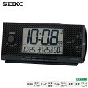 大音量 電波 デジタル 時計 セイコー NR539K SEIKO ライデン RAIDEN アラーム ライト 目覚まし 2チャンネル 30パターン 合成音 カレン...
