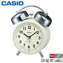 楽天時計・ブランド専門店 アイゲットカシオ 電波 めざまし 時計 TQ-720J-7BJF CASIO アナログ 大音量 ベル音 アラーム スヌーズ ライト レトロ クロック 【お取り寄せ】