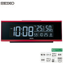 デジタル 電波 クロック DL307R C3 目覚まし 時計 LED 温度 湿度 カレンダー セイコー SEIKO 【お取り寄せ】【正規品】