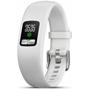 ガーミン GARMIN vivofit 4 White レギュラーサイズ (010-01847-21) アクティビティトラッカー 活動量計 ウェアラブル端末 フィットネス ランニング ヨガ 筋トレ 睡眠計 天気情報 腕時計 【あす楽】【国内正規品】