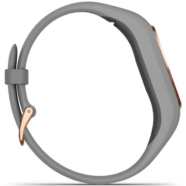 ガーミン GARMIN vivosmart 4 Gray RoseGold レギュラーサイズ (010-01995-62) トラッカー フィットネス ランニング ヨガ 筋トレ 水泳 V02Max測定 心拍計 睡眠計 スポーツウォッチ メール/ライン通知 天気情報 腕時計 【あす楽】【国内正規品】【送料無料】