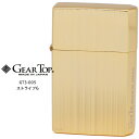 GEAR TOP ギア トップ GT3-005 ストライプ G ゴールド GT-ARM 日本製 MADE IN JAPAN オイル ライター 【お取り寄せ】【02P03Dec16】【RCP】