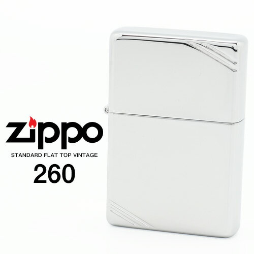 Zippo 260 Wb|[ ZIPPO STANDARD FLAT TOP VINTAGE tbggbv N[ Tedグ C^[ y񂹁z