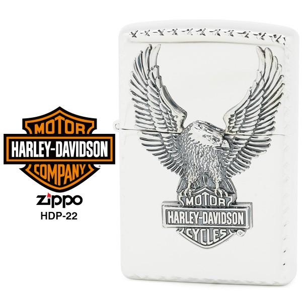 Harley Davidson n[[ _rbh\ Zippo Wb|[ ZIPPO Harley-Davidson HDP-22 Vo[~[bL R[i[Jbg Vo[CuV^ C^[ y񂹁z