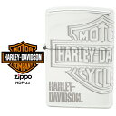 楽天時計・ブランド専門店 アイゲット【Harley Davidson ハーレー ダビッドソン】 Zippo ハーレー ダビッドソン ジッポー ZIPPO Harley-Davidson HDP-33 シルバーイブシ 4面加工 ライター 【お取り寄せ】