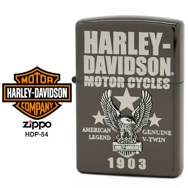 Harley Davidson n[[ _rbh\ Zippo Wb|[ ZIPPO Harley-Davidson HDP-54 ubNCI jbPbL Vo[CuV^ C^[ y񂹁z