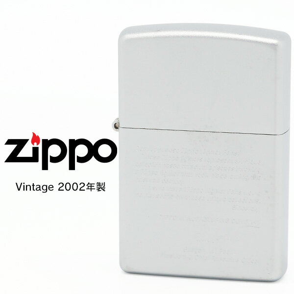 Zippo Wb|[ Vintage Be[W Gregory W. Booth 2002N IC t y݌ɂz