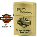 【Harley Davidson ハーレー ダビッドソン】 Zippo ハーレー ダビッドソン ジッポー ZIPPO Harley-Davidson HDP-11 BS古美メッキ 片面エッチング BS古美メタル ライター 【お取り寄せ】【02P26Mar16】【RCP】