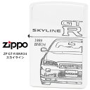限定モデル zippo 【在庫あり】 限定モデル Zippo SKYLINE GT-R スカイライン BNR34 R34型 速いハコ 10代目 オイル ライター