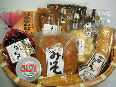 送料無料 いげたやからの贈り物 味噌 漬物9品詰め合わせ セット 中元 母の日 漬物 つけもの 漬け物 詰め合わせ 国産 山形 大石田 酒の肴 ご飯のお供 いげたや 庄司醸造 天然醸造 五月雨漬 わら…