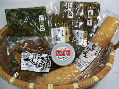 送料無料 いげたや 人気6品 詰め合わせ セット 漬物 つけもの 漬け物 ギフト 中元 母の日 ぺそら漬 五月雨漬 わらび一本漬 近江漬 田舎たくあん 香糀辛 ...