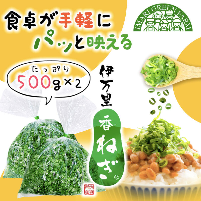 産地直送【大人数用】国産 佐賀県産 カットネギ 1kg 1000g 伊万里香ねぎ 小ネギ きざみネギ 刻み ネギ カット野菜 レシピ 長持ち 日持ち 業務用 料亭用 旅館用 法人用 お徳用 学祭 大人数 冷蔵 冷凍 保存 栄養 簡単 薬味 500g 時短 フードロス 食品ロス