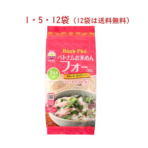 ベトナムフォー お米めん 204g ( 68g×3玉 ) 本格 ベトナム 料理 フォー ライスヌードル 冷麺 インスタント 時短 簡単 美味しい グルメ 人気 米 麺 おすすめ 一人暮らし アジア グルテンフリー ビビン麺 ギフト プレゼント お返し