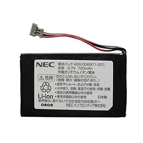 NEC IP8D-8PS-3 コードレス子機用 電池パック A50-006971-001 YBABM0771015 電池の個数1 リチウムイオン 電池ブランドNEC電池セルの構成リチウムイオン商品の推奨用途タブレット電圧7.2 ボルト・メー...