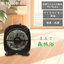\月間優良ショップ受賞店/【イヤホンプレゼント対象商品】 新林の滝 扇風機 サーキュレーター マイナスイオン ブラック 空気循環器 空気清浄 洗濯 部屋干し 節...