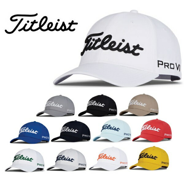 タイトリスト タイトリスト ゴルフ キャップ ツアーパフォーマンス キャップ メンズ 帽子 日本正規品 TITLEIST HJ2CUP