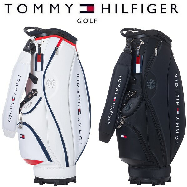 トミーヒルフィガーゴルフキャディバッグトライアングルエンボスTOMMYHILFIGERTHMG1FC2