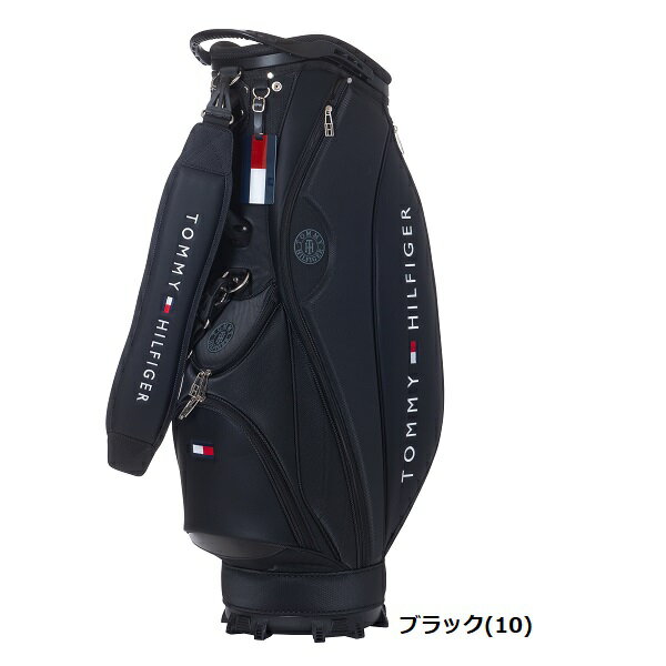 トミーヒルフィガーゴルフキャディバッグトライアングルエンボスTOMMYHILFIGERTHMG1FC2