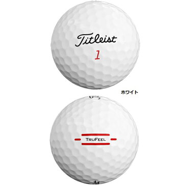 タイトリスト ゴルフボール トゥルーフィール TITLEIST TRUFEEL 1ダース 12個入り 2019年モデル 新品 日本正規品