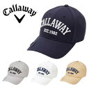 キャロウェイ ゴルフ キャップ ツバ先マーカー用マグネット入り ロゴ刺繍キャップ メンズ 2023年発売 Callaway Golf C23191101