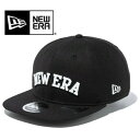 ニューエラ ゴルフ キャップ 9FIFTY Original Fit Diamond Era ダイアモンドエラ アーチロゴ ブラック NEW ERA (13517904)