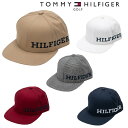 トミーヒルフィガー ゴルフ キャップ ひらつばキャップツイル メンズ レディース TOMMY HILFIGER GOLF THMB3F56