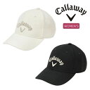 キャロウェイ ゴルフ キャップ フランネルキャップ レディース Callaway Golf C23291205 【2023年秋冬モデル】