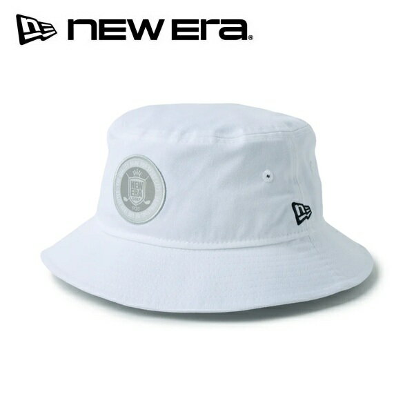 ニューエラ ゴルフ ハット バケット01 Circle Patch ホワイト NEW ERA Golf (14747...