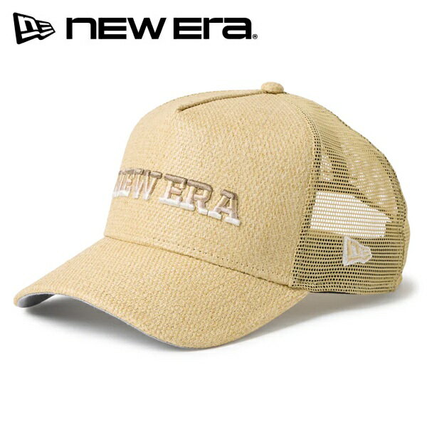 乐天商城 - ニューエラ ゴルフ キャップ 9FORTY A-Frame トラッカー Paper グラデーションロゴ ナチュラル NEW ERA Golf (14747267)