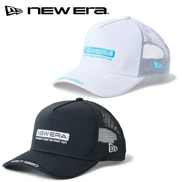樂天商城 - ニューエラ ゴルフ キャップ 9FORTY A-Frame トラッカー CORDURA COOLMAX Barロゴ NEW ERA Golf (14747288) (14747289)