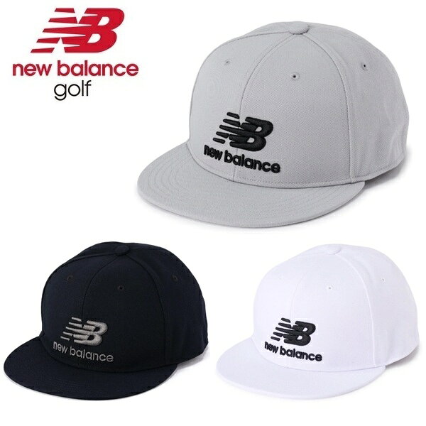 ニューバランス ゴルフ キャップ マグネット式マーカー付き セミカーブドブリムキャップ (MENS) new balance Golf 012-5987004