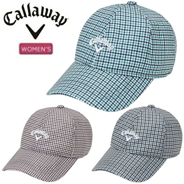 Rakuten - キャロウェイ ゴルフ キャップ アパレル連動チェック柄キャップ レディース 2026年発売 Callaway Golf C26191204