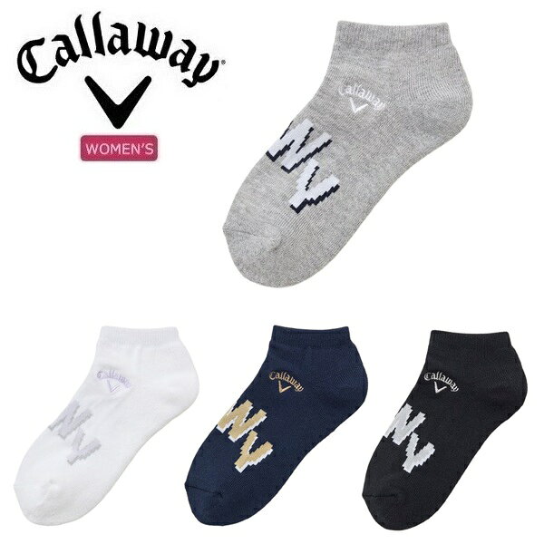 キャロウェイ ゴルフ レディース ソックス アンクルソックス (WOMENS) Callaway Golf C25293201【ポスト投函配送】