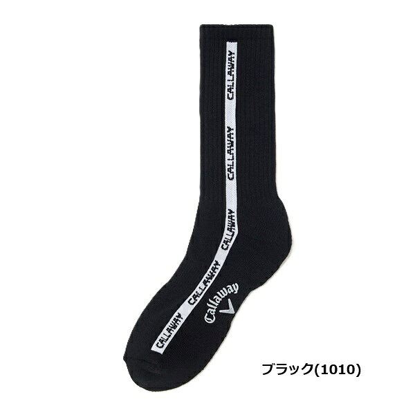 キャロウェイ ゴルフ メンズ ソックス 縦ライン クルーソックス (MENS) Callaway C...
