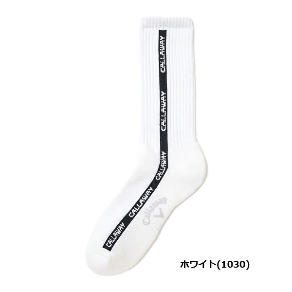 キャロウェイ ゴルフ メンズ ソックス 縦ライン クルーソックス (MENS) Callaway C...