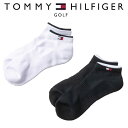 トミーヒルフィガー ゴルフ メンズ ショートソックス コットンタイプ TOMMY HILFIGER GOLF THMB4SFM 【メール便配送】