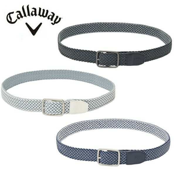 乐天商城 - キャロウェイ ゴルフ ベルト メンズ リバーシブル ゴムメッシュベルト (MENS) Callaway Golf C26992101
