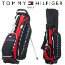 ジュニア用 トミーヒルフィガー ゴルフ キャディバッグ スタンドバッグ スタンド TOMMY HILFIGER GOLF THMG2SC9