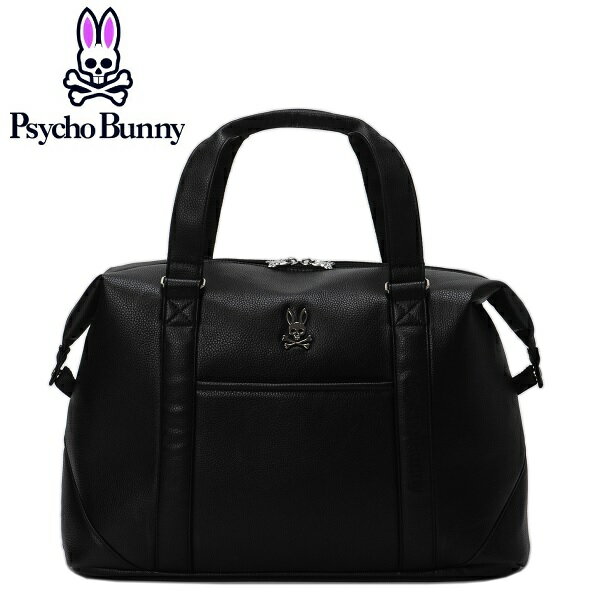 サイコバニー ゴルフ ボストンバッグ BLACK EDITION Psycho Bunny PBMG5SB2