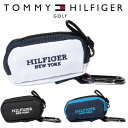 トミーヒルフィガー ゴルフ ボールポーチ カラーブロック TOMMY HILFIGER THMG4SE6