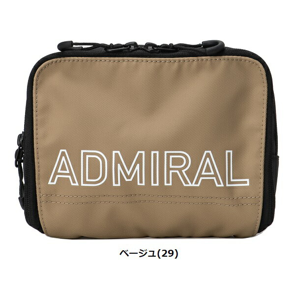 アドミラル ゴルフ ポーチ コーティングポリエステル Admiral Golf ADMZ5AE8